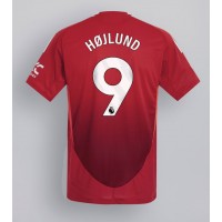 Camiseta Manchester United Rasmus Hojlund #9 Primera Equipación 2024-25 manga corta